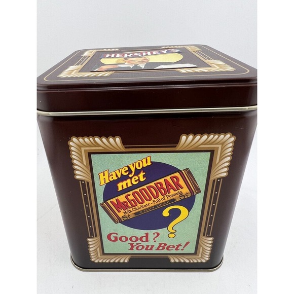 1997 Hershey's Foods Corp Millennium Series Canister Tin - Picture 1 of 8